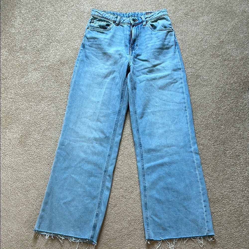 Women's buffalo high rise wide leg Jeans